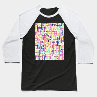 Abstract Geometric Baseball T-Shirt